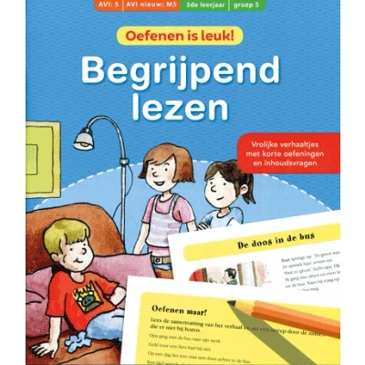 Afbeelding van Deltas Oefenschrift Begrijpend Lezen AVI M5