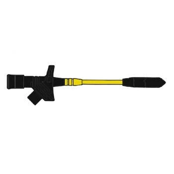 Afbeelding van FLEXIBELE KLEMTESTPEN MET TWEEDELIGE KLEM (KLEPS 2700) Hirschmann