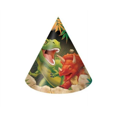 Afbeelding van Dino Blast hoedjes 8 stuks