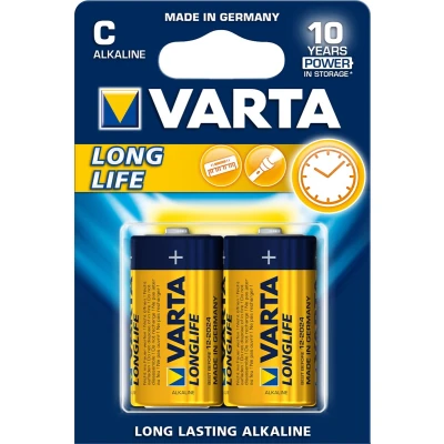 Afbeelding van Varta C Batterij LR14 2stuk(s) 1.5V 7.6Ah 4008496525263