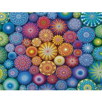 Afbeelding van Ravensburger Puzzel: Rainbow Mandala, Puzzel, 2000 stukjes, puzzels voor volwassenen en kinderen, stukjes volwassenen, lijm het inlijsten van puzzels, 98 x 75