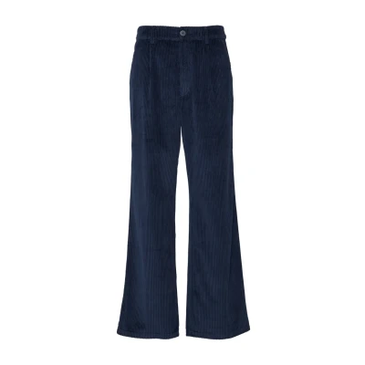 Afbeelding van QS Broek, Dames, Maat: 32x30, Tiefblau