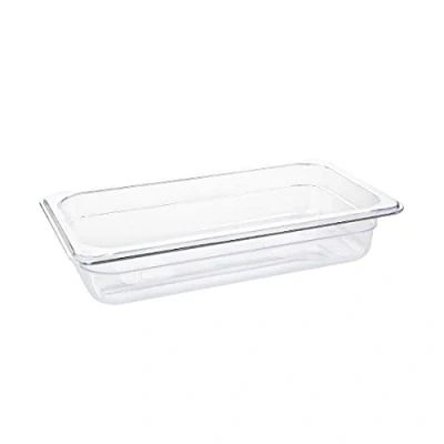 Afbeelding van Vogue polycarbonaat bak transparant GN 1/3 65mm