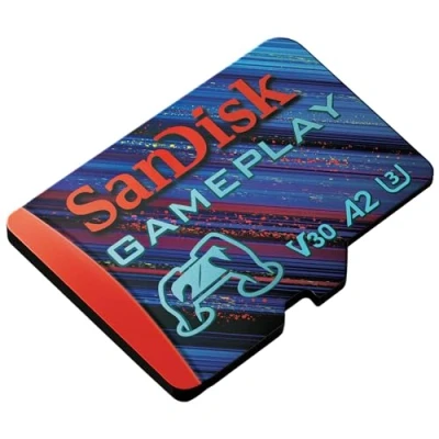 Afbeelding van SanDisk microSDXC Gameplay 256GB 190mb/s