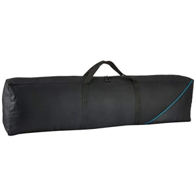 Afbeelding van Monacor BAG 20LS Nylon statiefkoffer voor transport, de statiefhouder opslag van twee luidsprekerstatieven, zwart