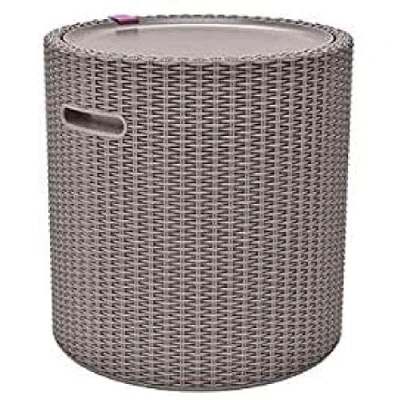 Afbeelding van Keter Cool Stool, tuinkoeltafel, inhoud 39 liter, cappuccino
