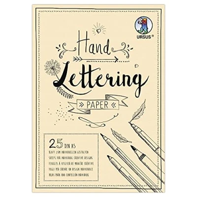 Afbeelding van Handlettering Papier Creme, A5