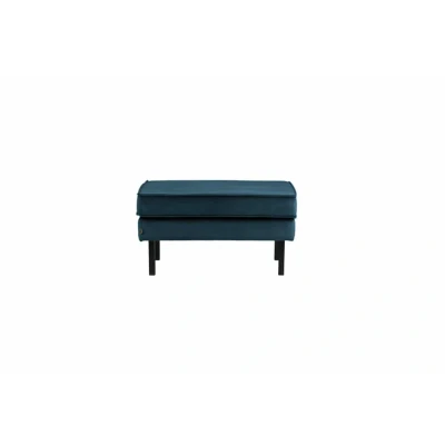 Afbeelding van Rodeo Hocker Op Poten Velvet Blue