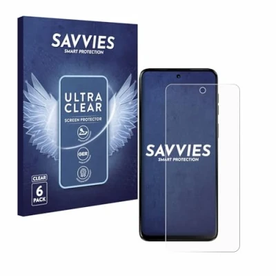 Afbeelding van Savvies (6 Stuks) Schermbeschermer voor Motorola Moto G55 Screen Protector Ultra Transparant