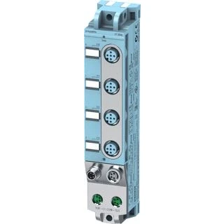 Afbeelding van Siemens simatic et200al analoge ingangsmodule ai 4x u i rtd m12 ip67 6es7144 5kd00 0ba0
