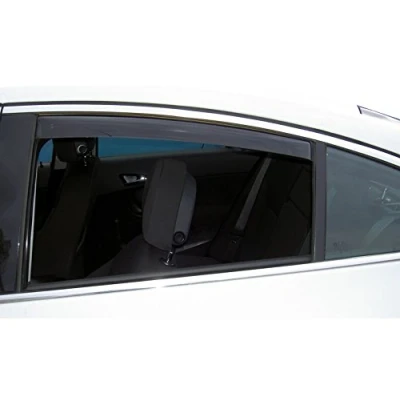 Afbeelding van ClimAir Zijwindschermen Master Dark (achter) passend voor Suzuki Swift 5 deurs 2010 2017