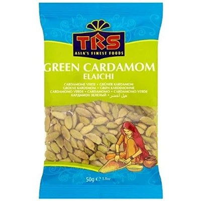 Afbeelding van TRS Elachi (groene Kardemom Heel) 20 x 50 g Asian Food Lovers