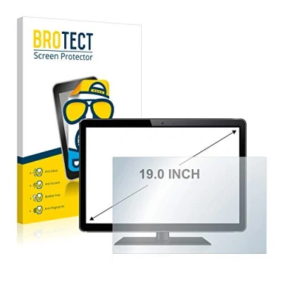 Afbeelding van BROTECT Screenprotector voor Industriële Monitoren met 19 inch Schermen [410.9 mm x 257 mm, 16:10] Folie Beschermfolie matte
