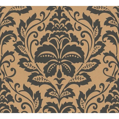 Afbeelding van AS Creation Attractive 36910 4 369104 Goud / Zwart