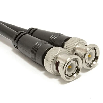Afbeelding van C2G 0,5M 75 Ohm BNC kabel, videokabel Geschikt voor CCTV, Broadcast, Home Theater, Surveillance Monitoring System.,Zwart
