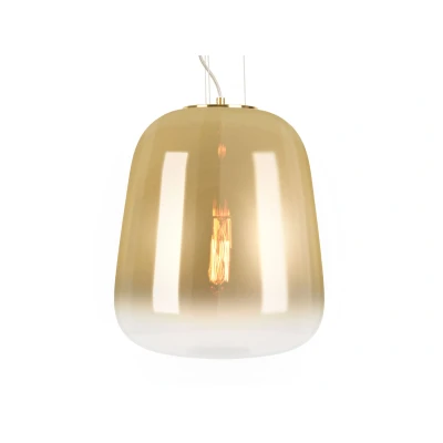 Afbeelding van Leitmotiv Hanglamp Cone Gold Shadow Ø33x38,5cm
