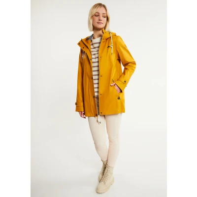 Afbeelding van DREIMASTER Dames Regenjas XS / Kerrie 100% Polyester