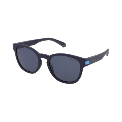 Afbeelding van Polaroid Unisex Zonnebril, Maat: One Size, Matte blue