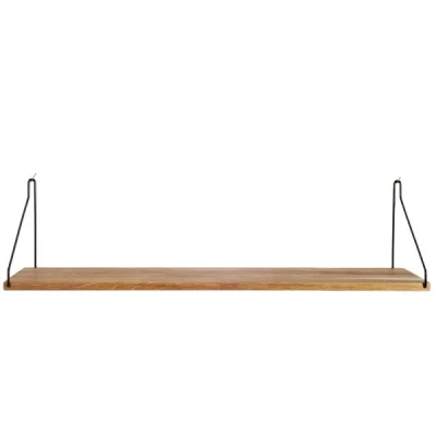 Afbeelding van Frama Shelf wandplank 80x27 naturelzwart
