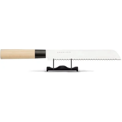 Afbeelding van Satake Japanse broodmes Magnolia Wood 24 cm