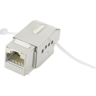 Afbeelding van Renkforce RJ45 inbouwmodule Keystone CAT 6A KS10