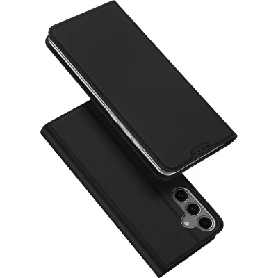 Afbeelding van Dux Ducis Telefoon Hoesje geschikt voor Samsung Galaxy S25 Skin Pro Book Case Zwart
