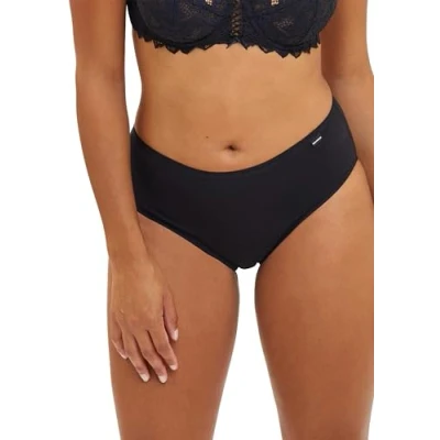 Afbeelding van Sans Complexe Simplement Culotte Taille Medium 3 PACK Onderbroeken, Dames, Maat: 42, Noir