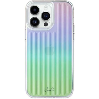Afbeelding van UNIQ Coehl Linear Back Cover hoesje voor Apple iPhone 14 Pro Opaal/Glanzend