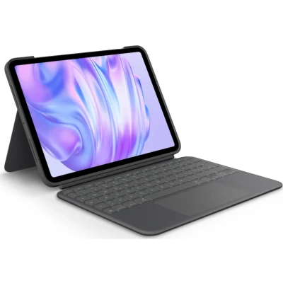 Afbeelding van Logitech Combo Touch iPad Pro 11 inch (M4)(2024) Toetsenbordhoes afneembaar toetsenbord met achtergrondverlichting en kickstand, comfortabel typen, multifunctionele modus AZERTY