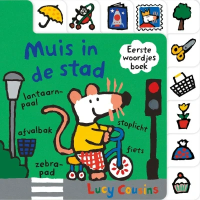 Afbeelding van WPG Uitgevers Muis in de stad Eerste woordjesboek