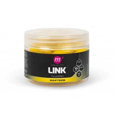 Afbeelding van Mainline Link Fluoro Wafters Yellow (15mm)