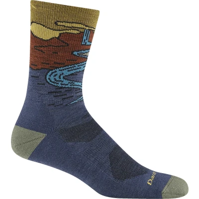 Afbeelding van Darn Tough Chasing Waterfalls Micro Crew Lightweight Cushion Heren Wandelsokken