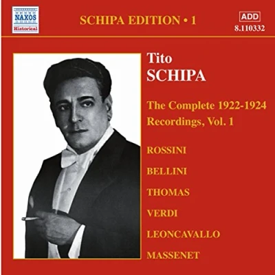 Afbeelding van Tito Schipa Complete Victor Recordings 1922 (CD)