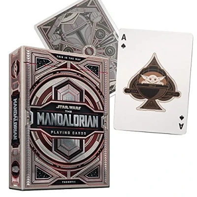 Afbeelding van Theory11 Mandalorian Speelkaarten Limited Edition Star Wars Series Poker Collectible Deck