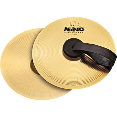 Afbeelding van NINO Percussion BR20 Bekken paar 20,3 cm (8 inch) messing legering