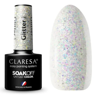Afbeelding van CLARESA gellak GLITTER 1 5g