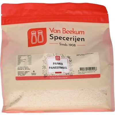 Afbeelding van Van Beekum Specerijen Panko Paneermeel 800 Gram (hersluitbare stazak)