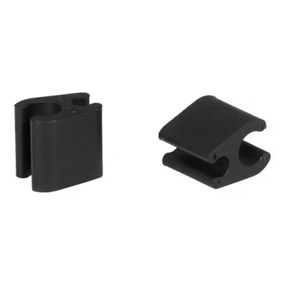 Afbeelding van Elvedes Kabelclips duo zwart 4,1+5mm (p/10) CP2020102