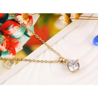 Afbeelding van Ketting met hanger goudkleur