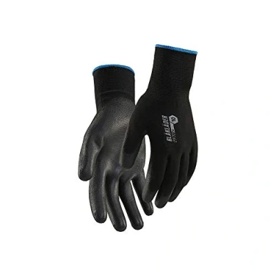 Afbeelding van Blaklader 2900145399006 PU ondergedompelde werkhandschoenen, zwart, maat 6