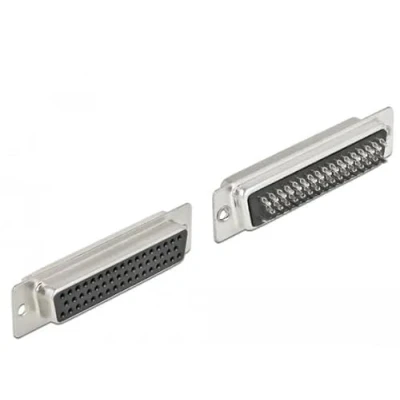 Afbeelding van Delock D Sub HD 50 pin aansluiting metaal, soldeerversie, 2 stuks De