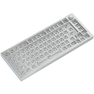 Afbeelding van Glorious PC Gaming Race GMMK Pro White Ice 75% TKL Tastatur Barebone ANSI Layout silber