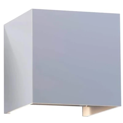 Afbeelding van Hama Led wandlamp voor binnen en buiten (dimbare smart home lamp Alexa Google Assistant, spraakbesturing via app, buitenlamp met beschermingsklasse IP44, 2700K tot 6500K) wit