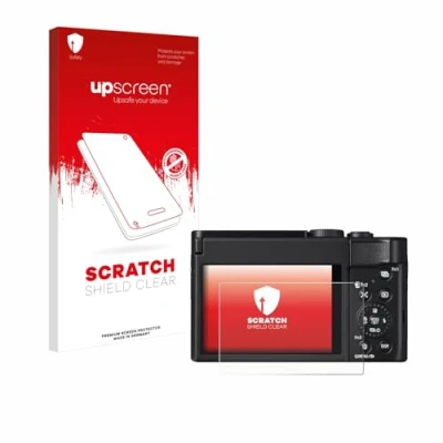 Afbeelding van upscreen Screenprotector voor Panasonic Lumix DC TZ99 Folie Beschermfolie transparant