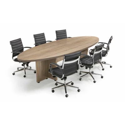 Afbeelding van Vergadertafel Chief ovaal 320x120cm in Robson