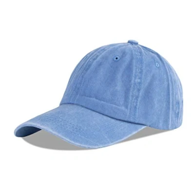 Afbeelding van Langzhen Unisex Baseball Hoed Heren en Vrouwen 100% Katoen Wasbaar Denim Verstelbare Dad (Sky Blue, One Size)