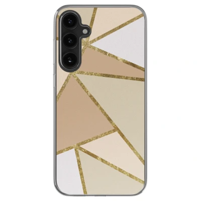 Afbeelding van imoshion hoesje Geschikt voor Samsung Galaxy S23 FE Design Graphic Beige