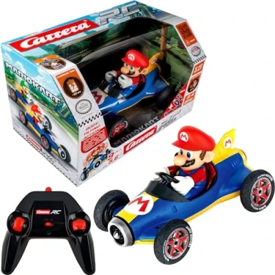 Afbeelding van Carrera Mario Kart Mach 8 geel/blauw