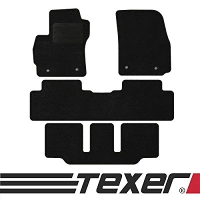 Afbeelding van CARMAT TEXER textiel vloermatten geschikt voor Mazda 5 I Bj. 2005 2010 Basic