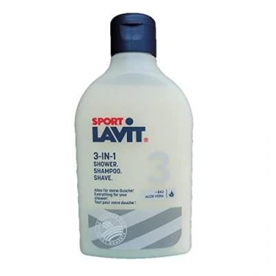 Afbeelding van Sport Lavit Douchegel 3 in 1 shower shampoo shave